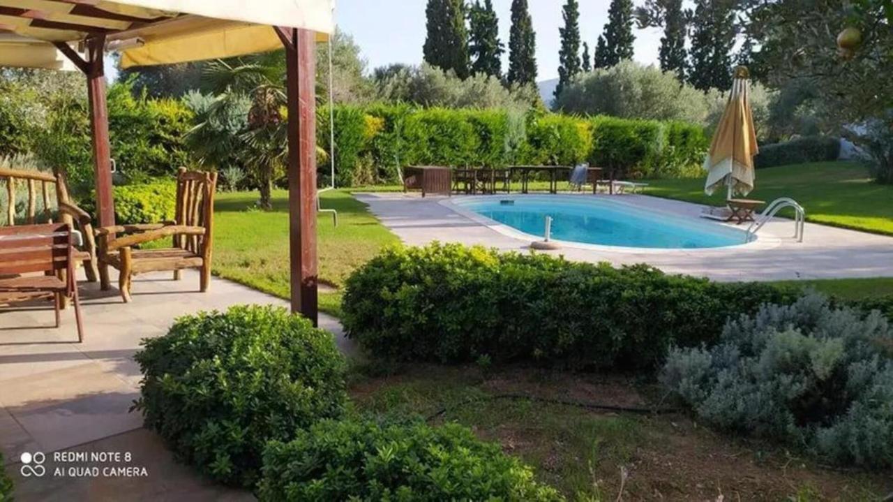 Luxurious 6 Bedroom Villa In A Great Location Chalkida Bagian luar foto