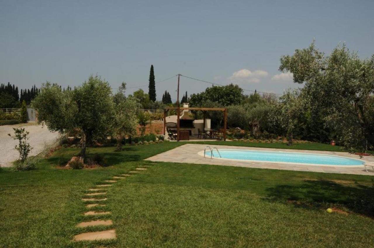 Luxurious 6 Bedroom Villa In A Great Location Chalkida Bagian luar foto