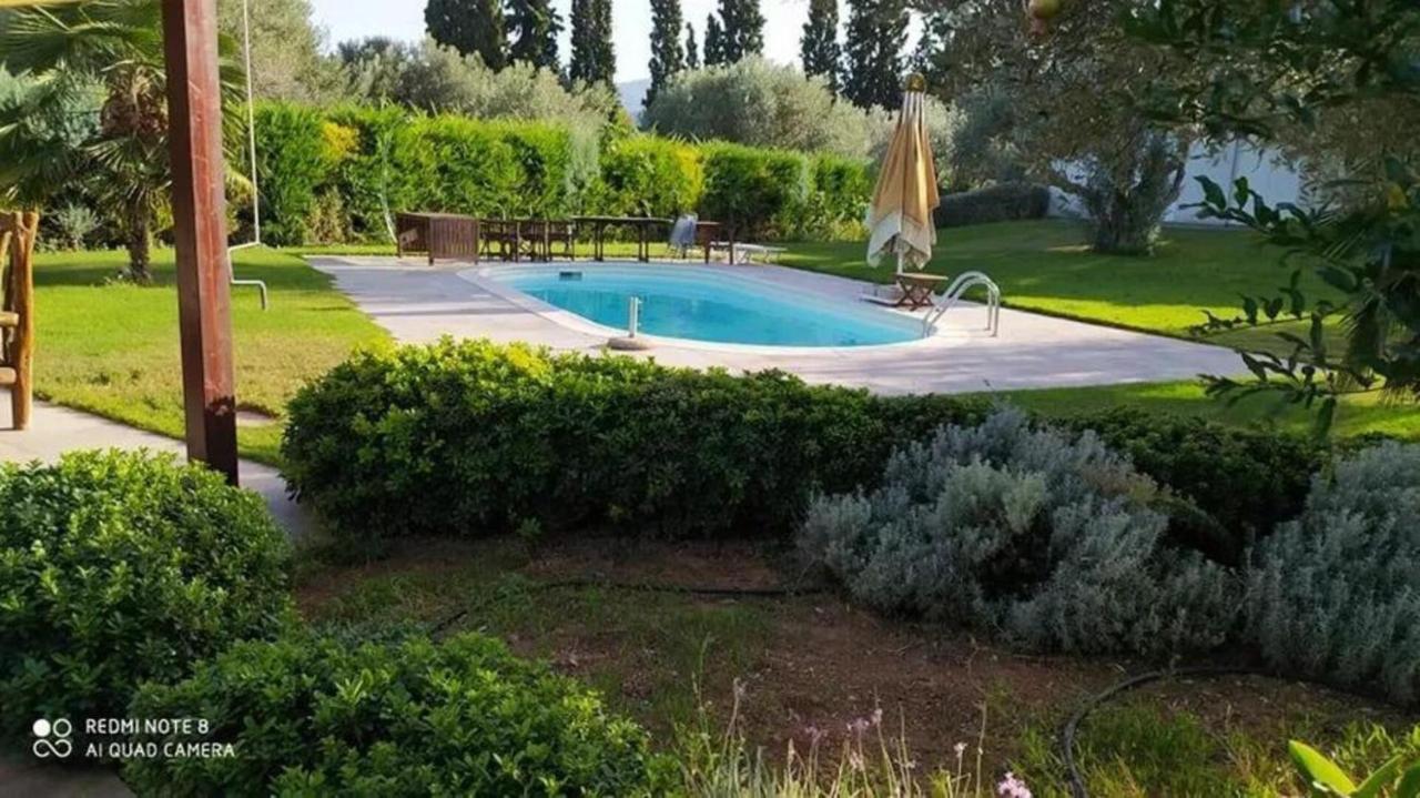 Luxurious 6 Bedroom Villa In A Great Location Chalkida Bagian luar foto